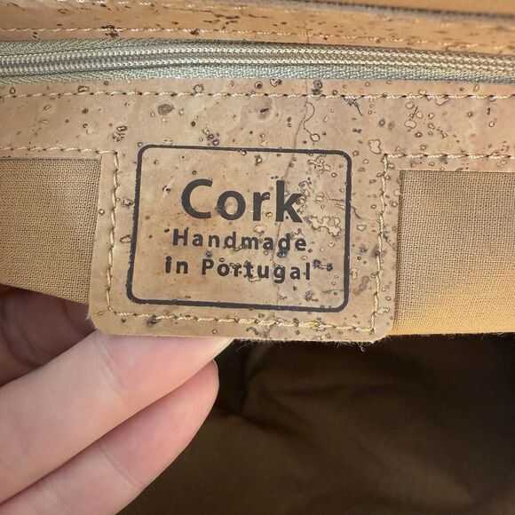 Corkor Backpack Bag Chocolate Brown Cork Vegan Sustainable Made in Portugal - Picture 6 of 14